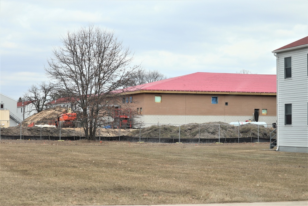 Work continues on new dining facilities at Fort McCoy