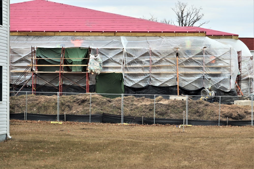 Work continues on new dining facilities at Fort McCoy