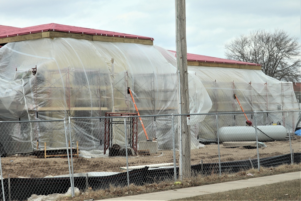 Work continues on new dining facilities at Fort McCoy