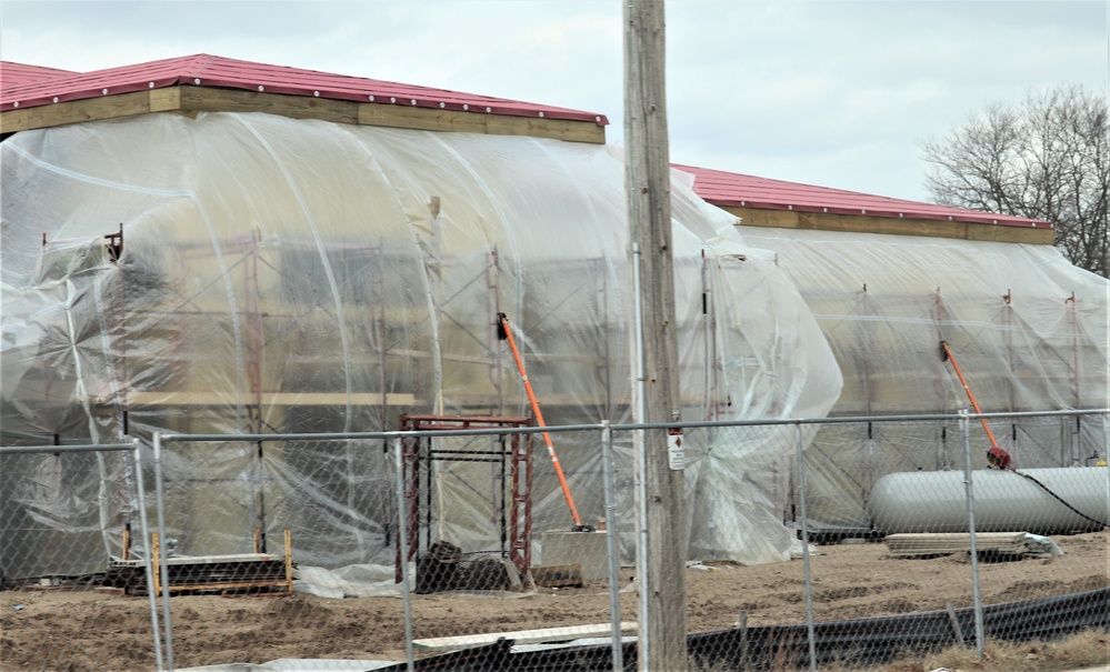 Work continues on new dining facilities at Fort McCoy