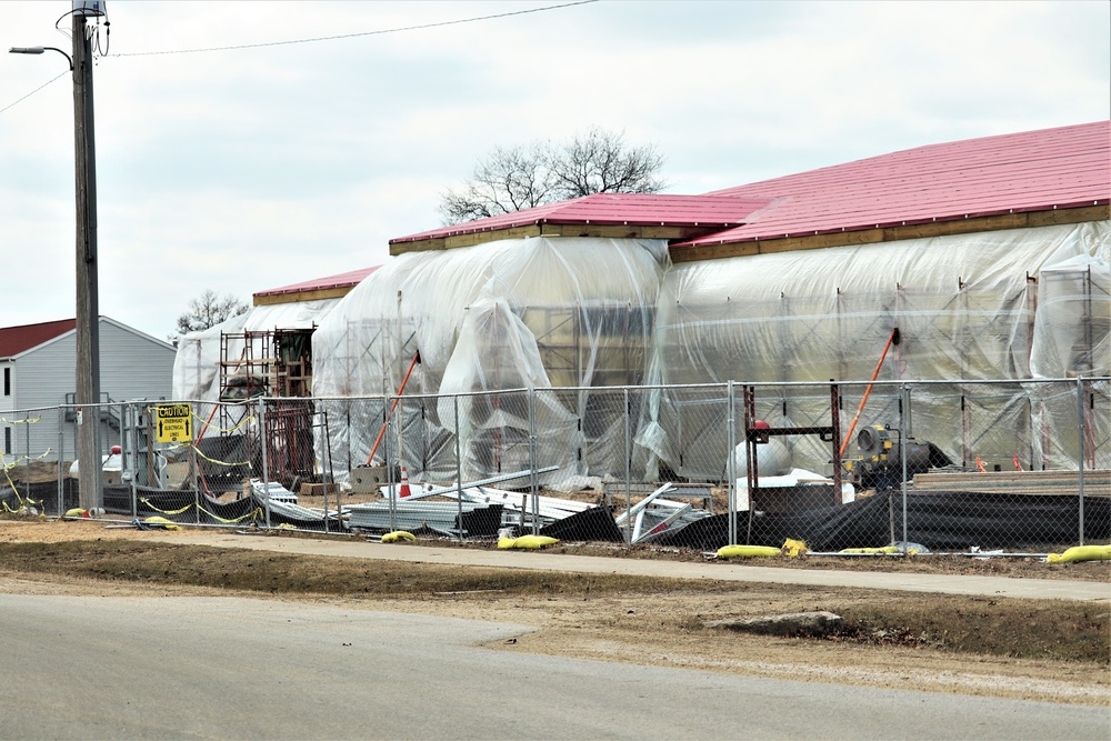 Work continues on new dining facilities at Fort McCoy