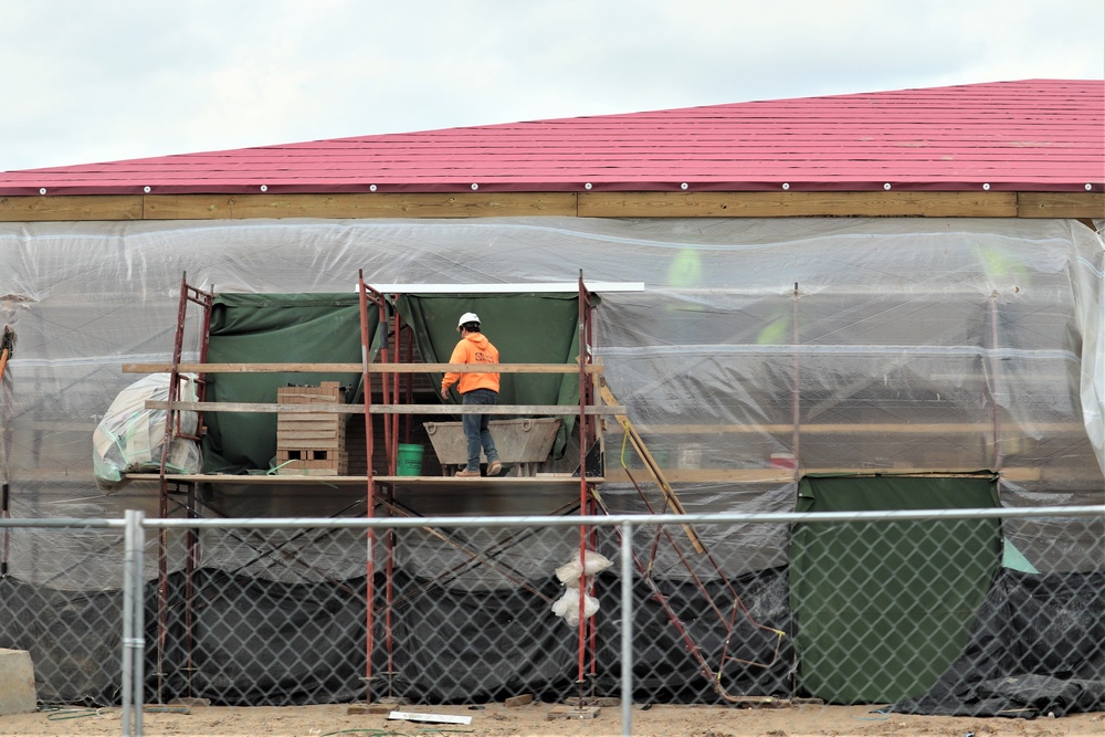 Work continues on new dining facilities at Fort McCoy