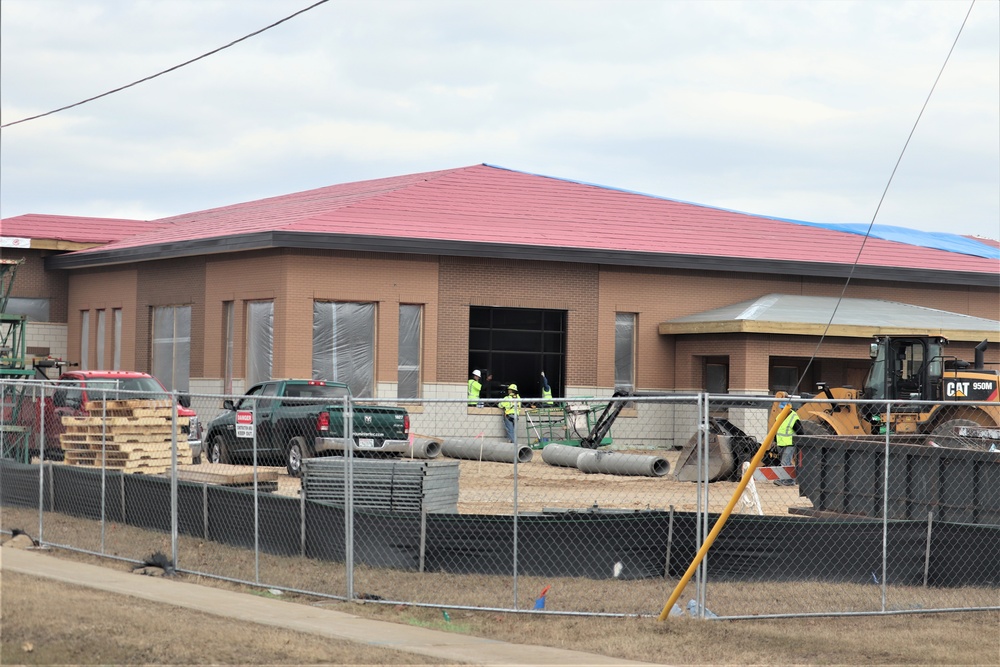 Work continues on new dining facilities at Fort McCoy