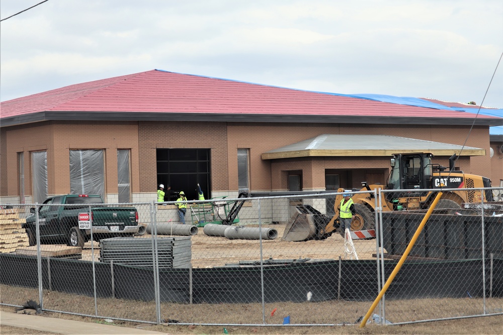 Work continues on new dining facilities at Fort McCoy