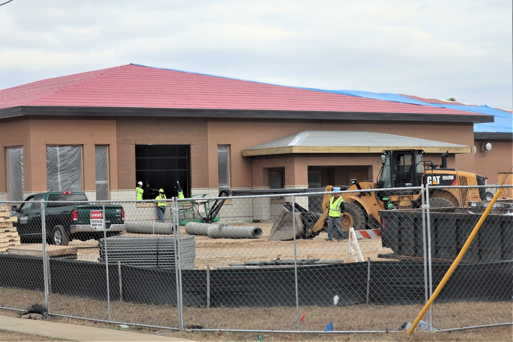 Work continues on new dining facilities at Fort McCoy