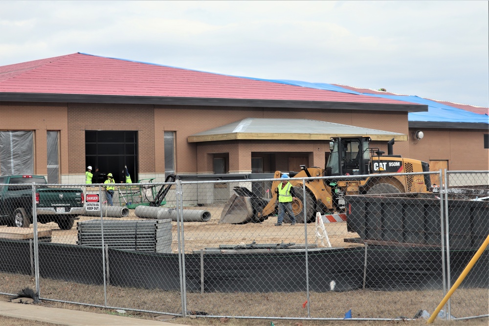 Work continues on new dining facilities at Fort McCoy