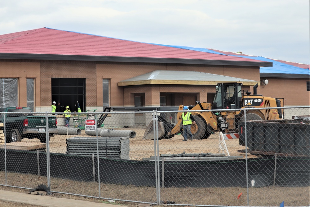 Work continues on new dining facilities at Fort McCoy