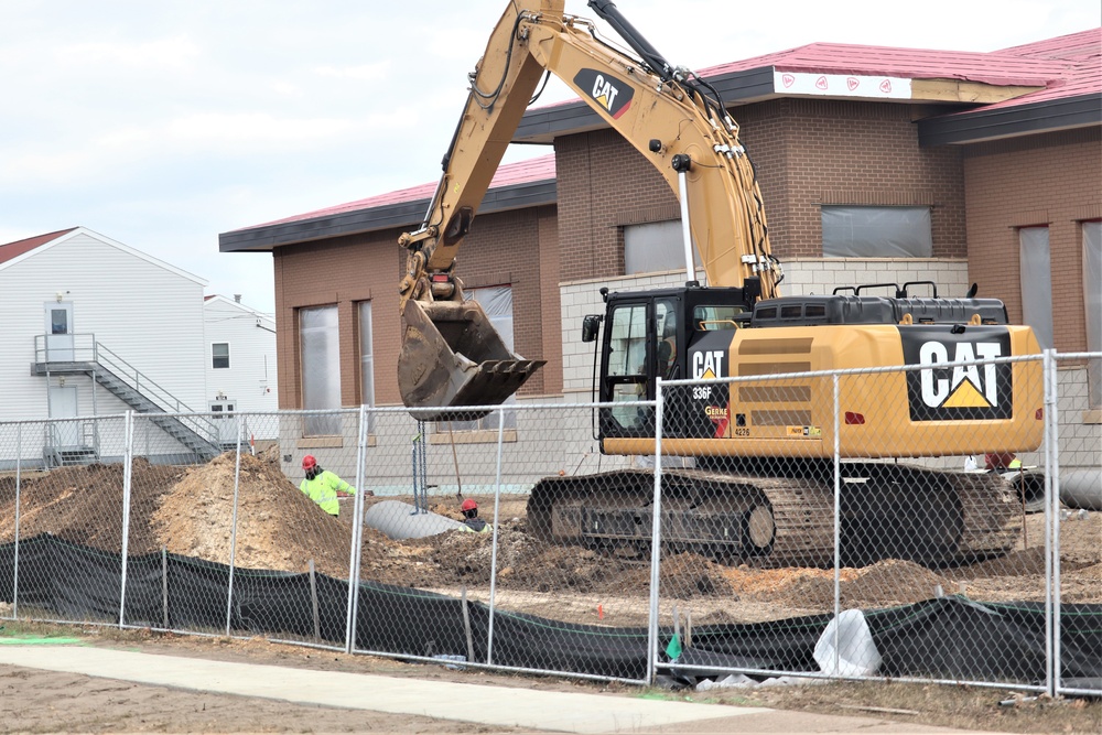 Work continues on new dining facilities at Fort McCoy