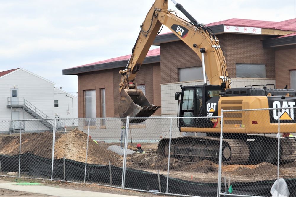 Work continues on new dining facilities at Fort McCoy