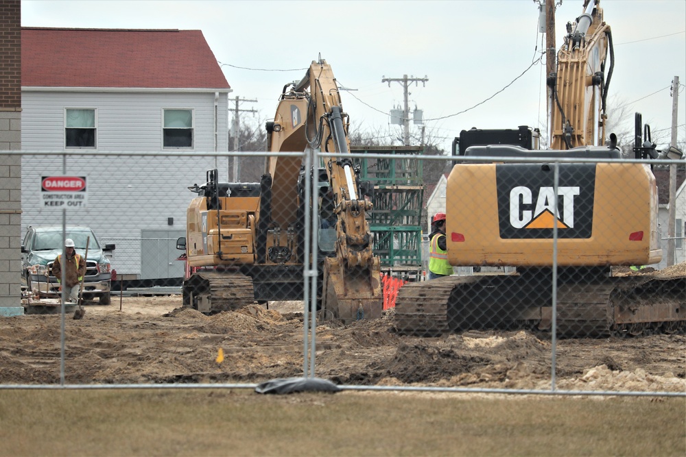 Work continues on new dining facilities at Fort McCoy