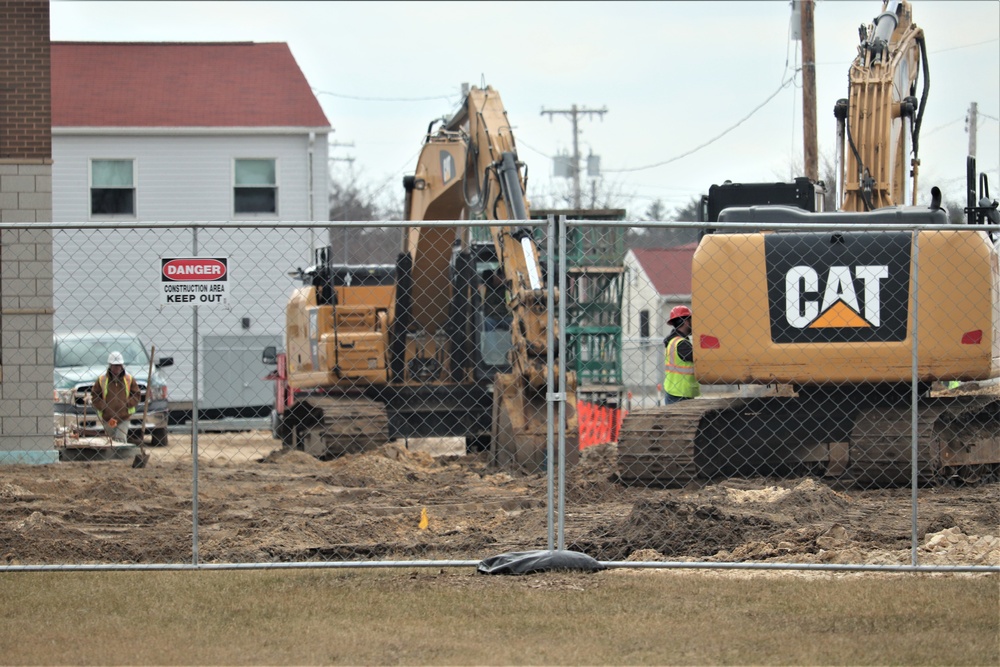 Work continues on new dining facilities at Fort McCoy