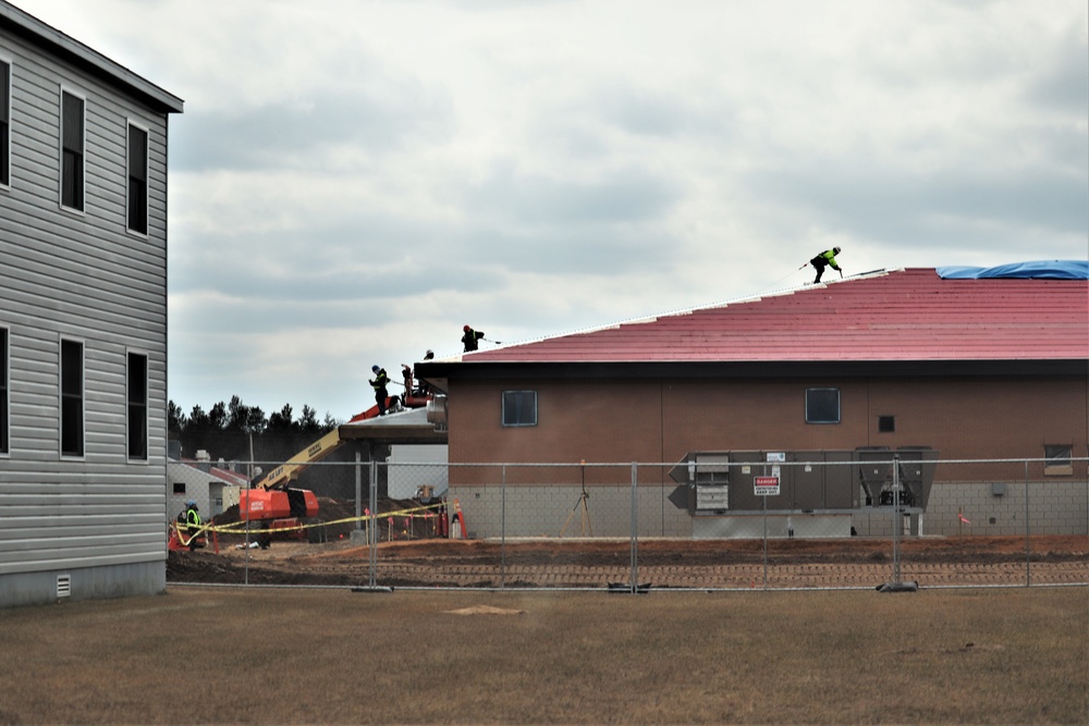 Work continues on new dining facilities at Fort McCoy