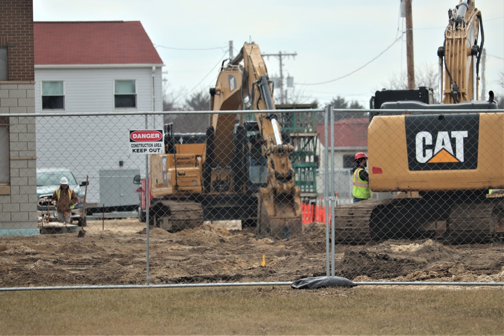 Work continues on new dining facilities at Fort McCoy