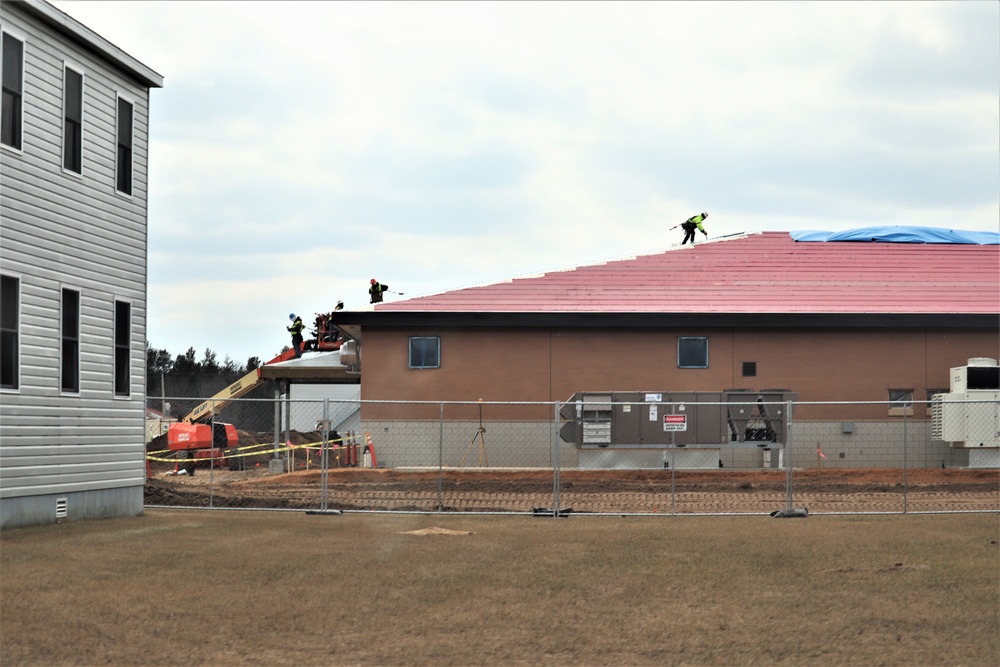 Work continues on new dining facilities at Fort McCoy