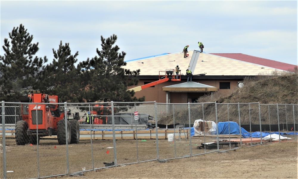 Work continues on new dining facilities at Fort McCoy