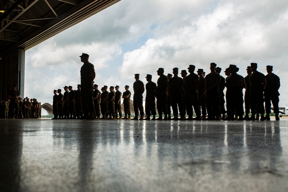 4th Marine Aircraft Wing Change of Command