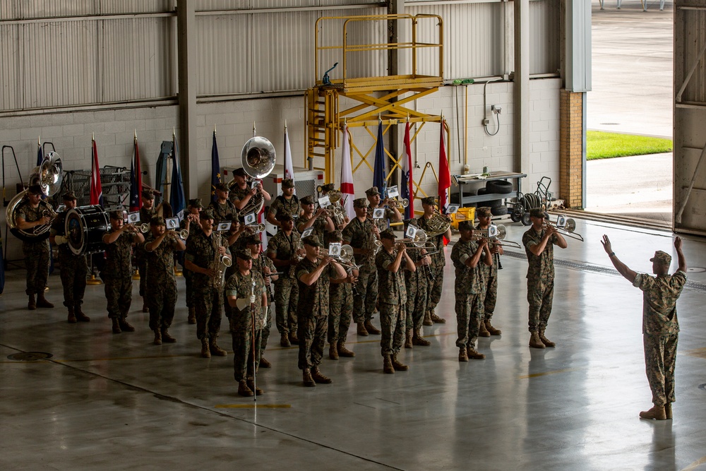 4th Marine Aircraft Wing Change of Command