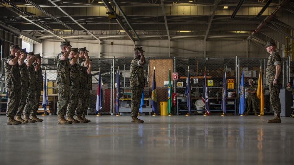 4th Marine Aircraft Wing Change of Command