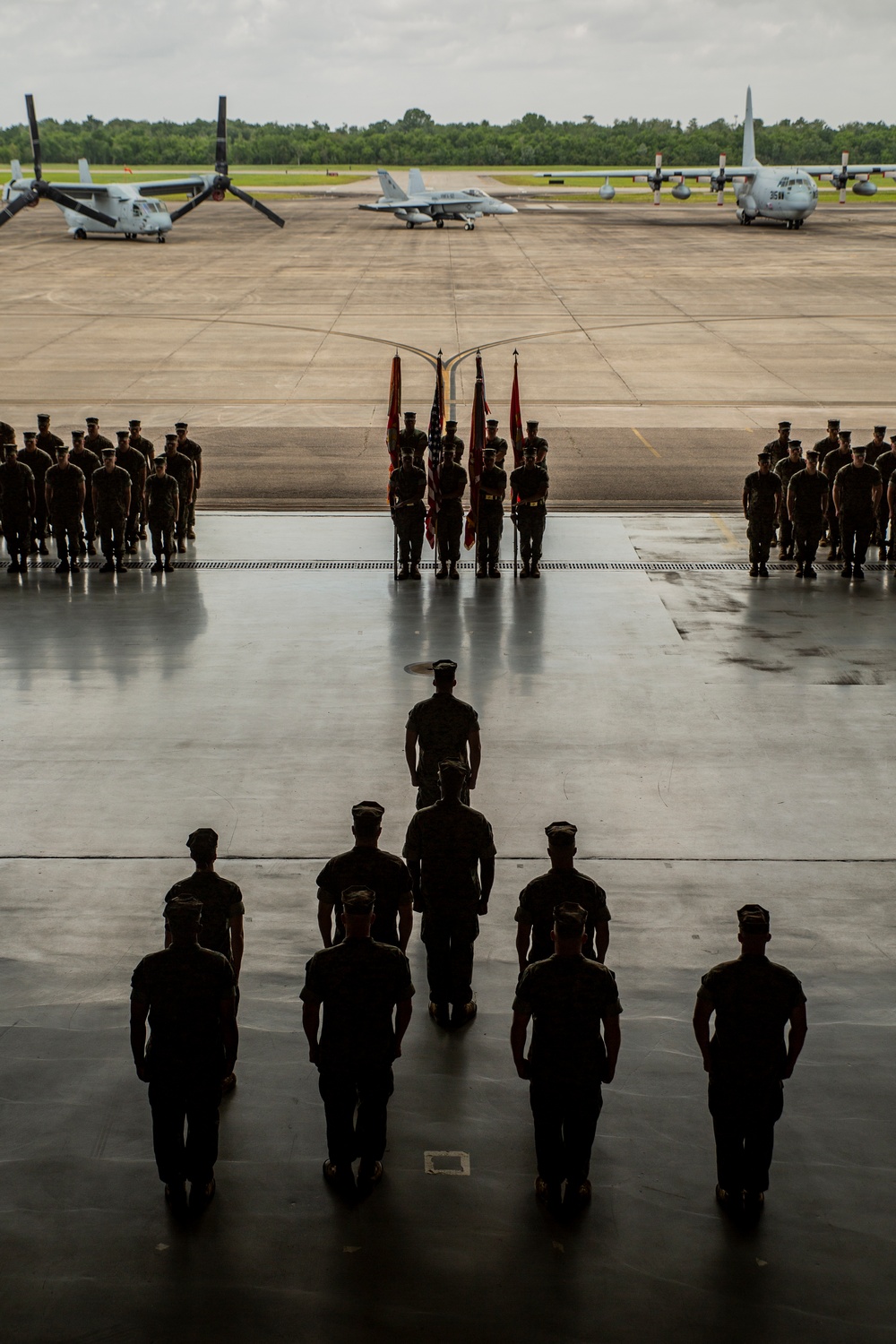 4th Marine Aircraft Wing Change of Command