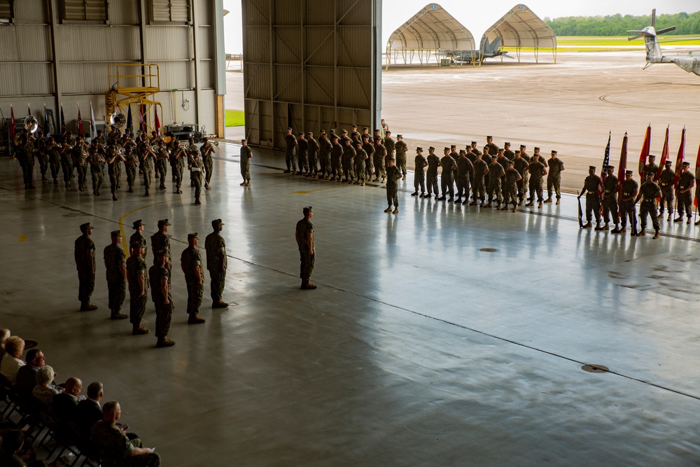 4th Marine Aircraft Wing Change of Command