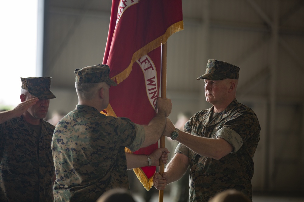 4th Marine Aircraft Wing Change of Command