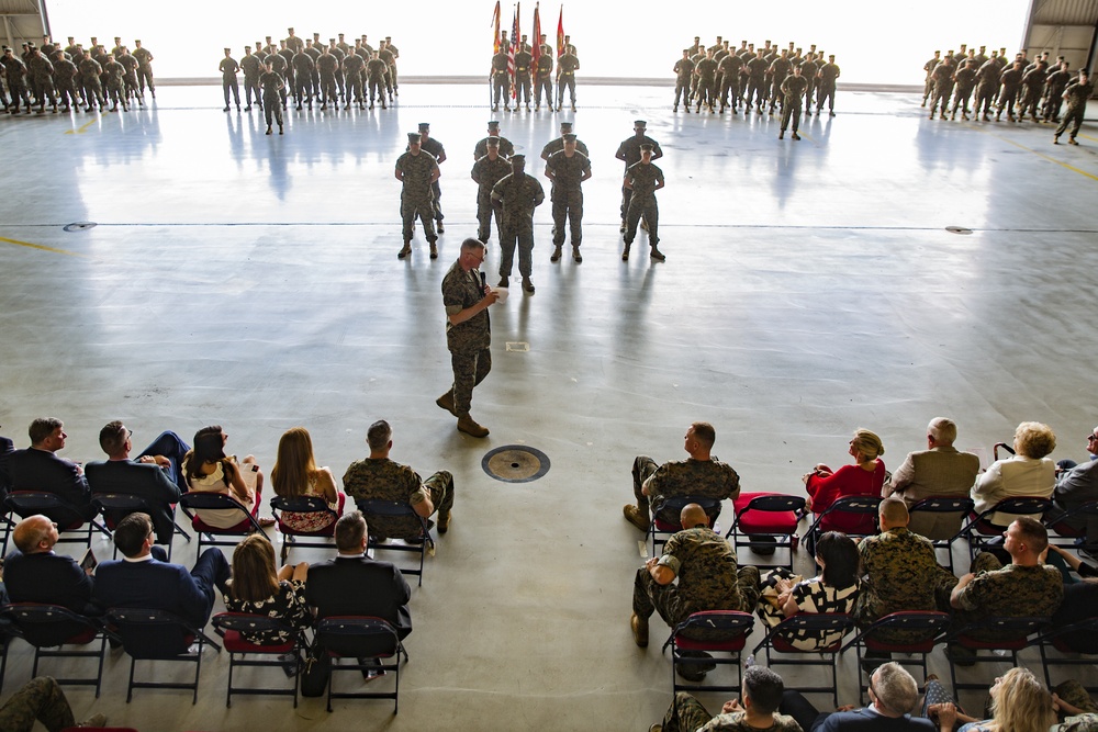 4th Marine Aircraft Wing Change of Command