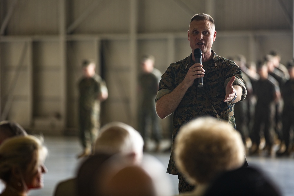 4th Marine Aircraft Wing Change of Command