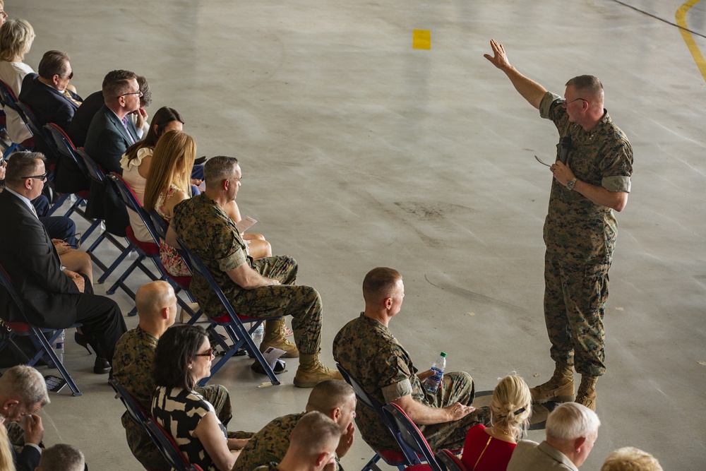 4th Marine Aircraft Wing Change of Command