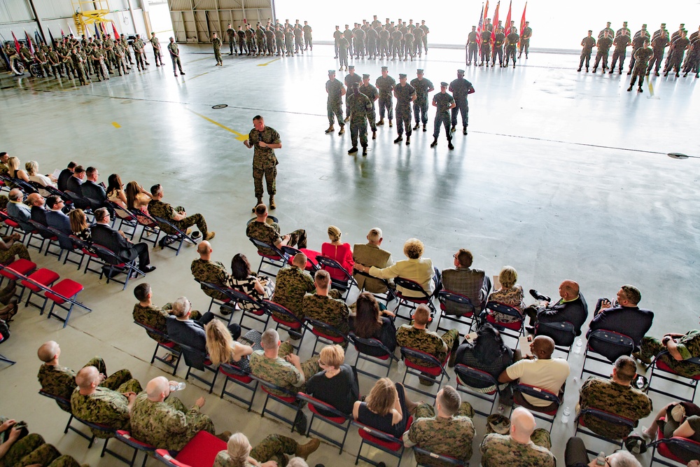 4th Marine Aircraft Wing Change of Command