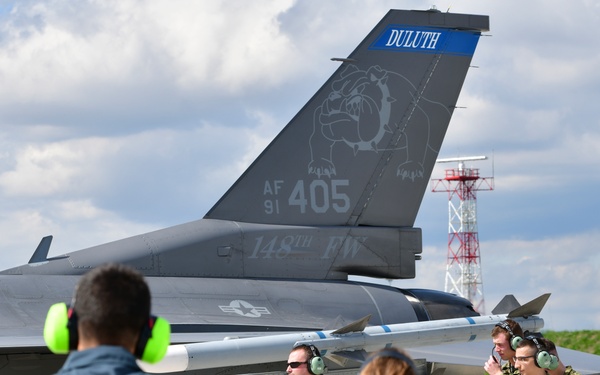 148th Fighter Wing Flies in for State Partnership Program Engagement
