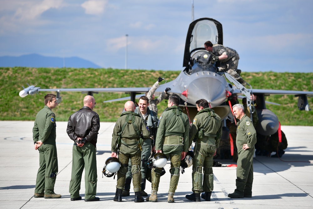 148th Fighter Wing Flies in For State Partnership Program Engagement
