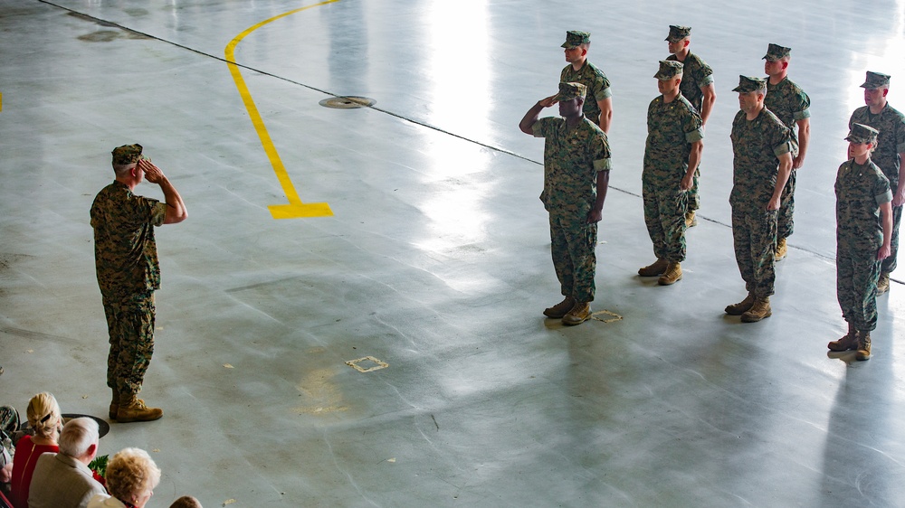 4th Marine Aircraft Wing Change of Command