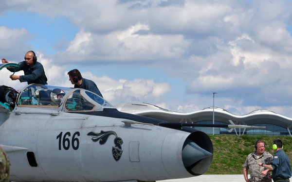148th Fighter Wing flies in For State Partnership Program Engagement