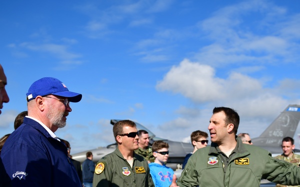 148th Fighter Wing Flies in for State Partnership Program Engagement