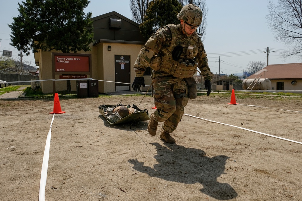 Thunder Soldiers Take on 2ID Best Warrior Competition