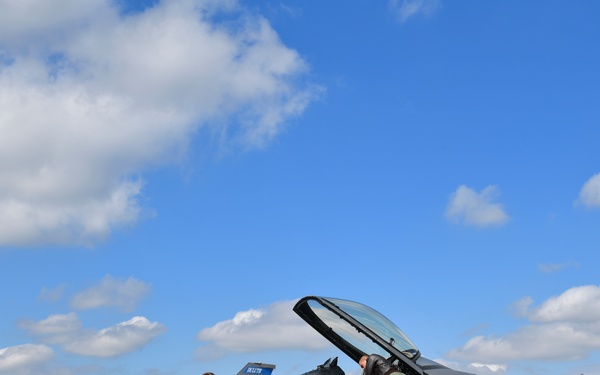 148th Fighter Wing flies in For State Partnership Program Engagement