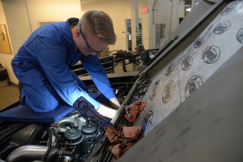 LRS Vehicle Maintenance keeps mission moving