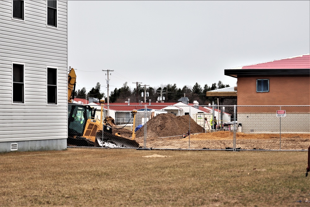 Work continues on new dining facilities at Fort McCoy