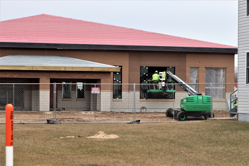 Work continues on new dining facilities at Fort McCoy