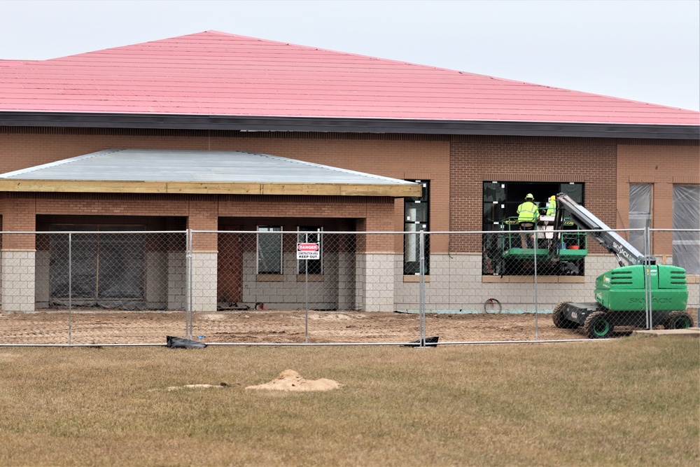 Work continues on new dining facilities at Fort McCoy