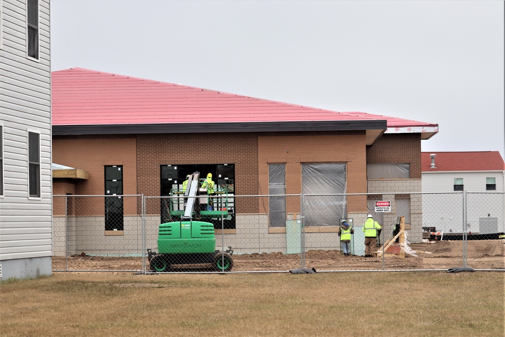 Work continues on new dining facilities at Fort McCoy