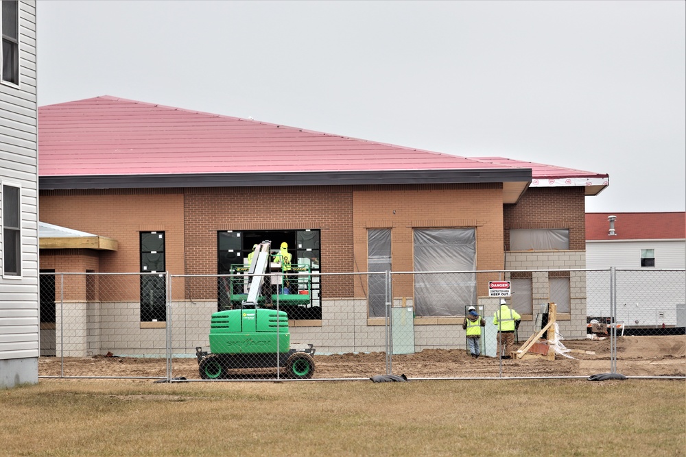 Work continues on new dining facilities at Fort McCoy