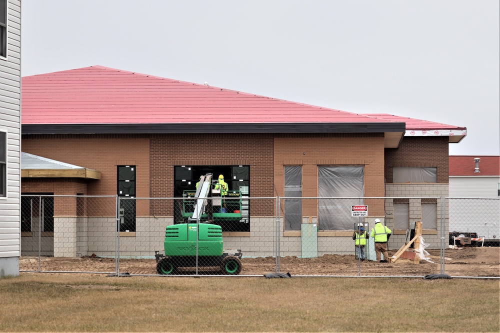 Work continues on new dining facilities at Fort McCoy