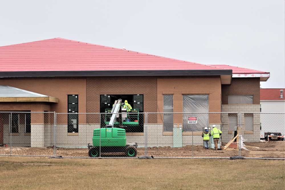 Work continues on new dining facilities at Fort McCoy