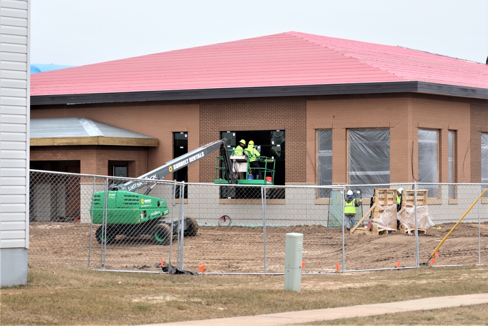 Work continues on new dining facilities at Fort McCoy