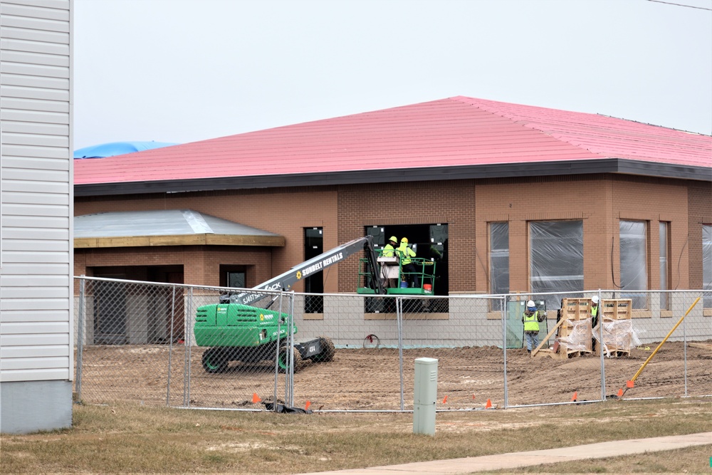 Work continues on new dining facilities at Fort McCoy