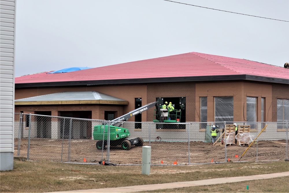 Work continues on new dining facilities at Fort McCoy