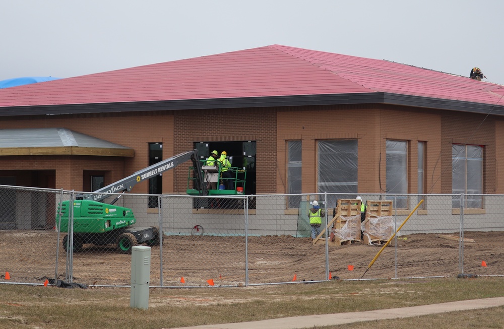 Work continues on new dining facilities at Fort McCoy