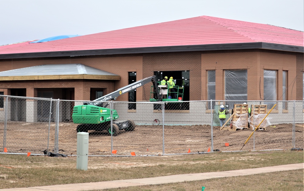 Work continues on new dining facilities at Fort McCoy