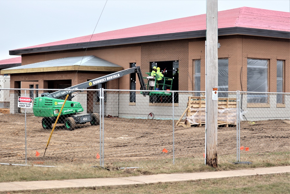 Work continues on new dining facilities at Fort McCoy